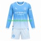 Maglia Manchester City Divisa Home 2026-2027 Manica Lunga ,Bambino