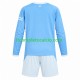 Maglia Manchester City Divisa Home 2026-2027 Manica Lunga ,Bambino