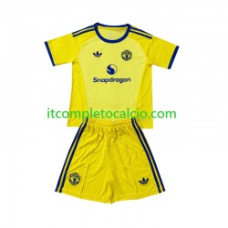 Maglia Manchester United Portiere Terza Divisa 2026-2027 Manica Corta ,Bambino Maglia Manchester United Portiere Terza Divisa 2026-2027 Manica Corta ,Bambino
