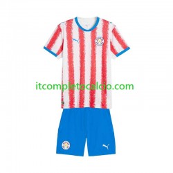 Maglia Paraguay Divisa Home 2026 Manica Corta ,Bambino Maglia Paraguay Divisa Home 2026 Manica Corta ,Bambino