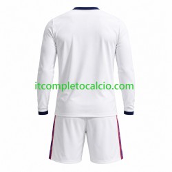 Maglia Paris Saint-Germain Divisa Away 2026-2027 Manica Lunga ,Bambino