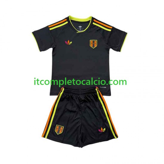 Maglia Perù Divisa Away 2026 Manica Corta ,Bambino
