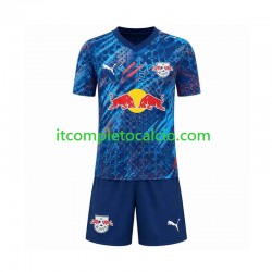 Maglia RB Leipzig Terza Divisa 2026-2027 Manica Corta ,Bambino