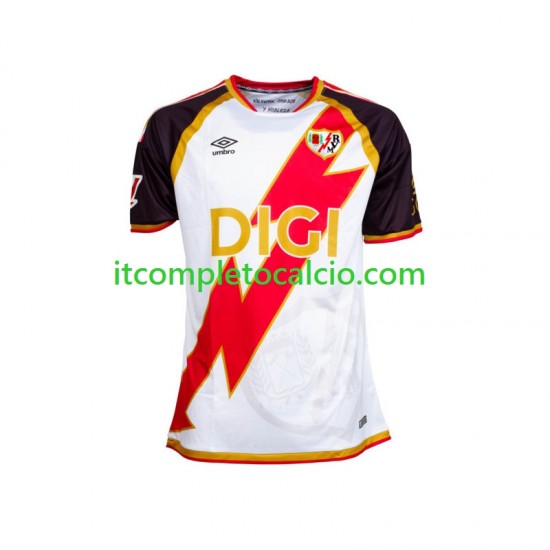 Maglia Rayo Vallecano Divisa Home 2026-2027 Manica Corta ,Uomo