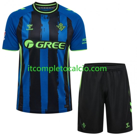 Maglia Real Betis Terza Divisa 2026-2027 Manica Corta ,Bambino