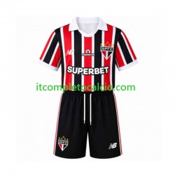 Maglia Sao Paulo Divisa Away 2026-2027 Manica Corta ,Bambino