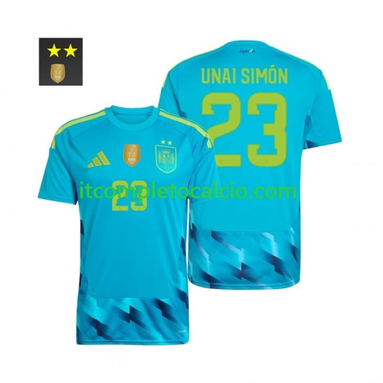 Maglia Spagna Unai Simon 23 Portiere Divisa Home 2026-2027 Manica Corta ,Uomo Maglia Spagna Unai Simon 23 Portiere Divisa Home 2026-2027 Manica Corta ,Uomo