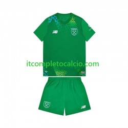 Maglia West Ham United Portiere Divisa Home 2026-2027 Manica Corta ,Bambino