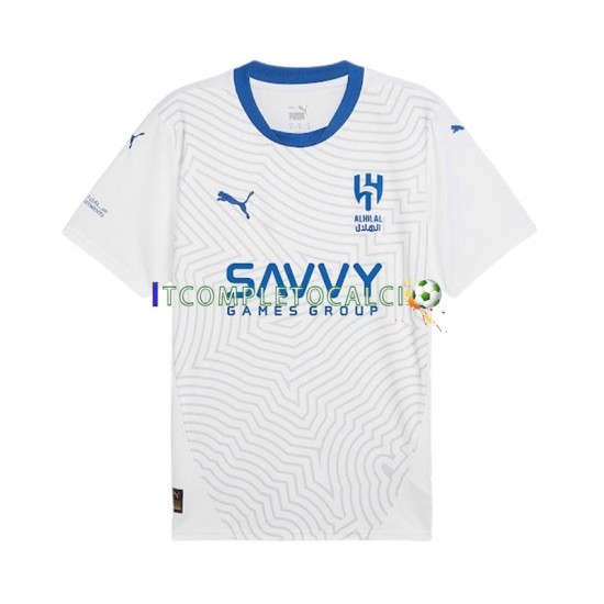 Maglia Al-Hilal Divisa Away 2024-2025 Manica Corta ,Uomo