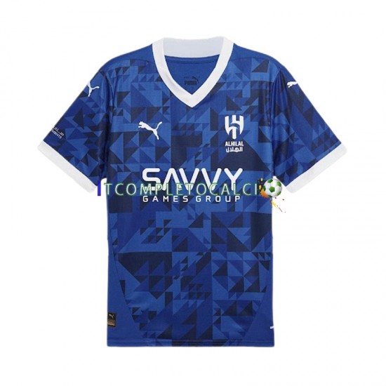 Maglia Al-Hilal Divisa Home 2024-2025 Manica Corta ,Uomo