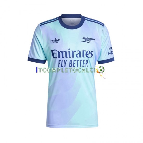 Maglia Arsenal SAKA 7 Terza Divisa 2024-2025 Manica Corta ,Uomo