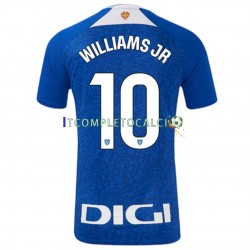 Maglia Athletic Bilbao Williams JR 10 Divisa Away 2024-2025 Manica Corta ,Uomo