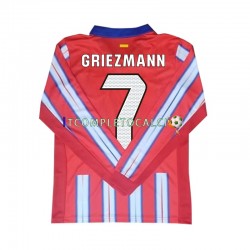 Maglia Atlético Madrid Antoine Griezmann 7 Divisa Home 2024-2025 Manica Lunga ,Uomo