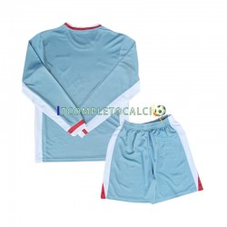 Maglia Atlético Madrid Divisa Away 2024-2025 Manica Lunga ,Bambino