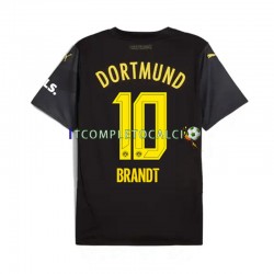 Maglia Borussia Dortmund Julian Brandt 10 Divisa Away 2024-2025 Manica Corta ,Uomo