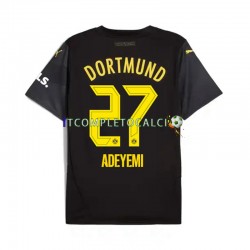 Maglia Borussia Dortmund Karim Adeyemi 27 Divisa Away 2024-2025 Manica Corta ,Uomo