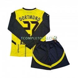 Maglia Borussia Dortmund Karim Adeyemi 27 Divisa Home 2024-2025 Manica Lunga ,Bambino
