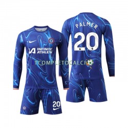 Maglia Chelsea Palmer 20 Divisa Home 2024-2025 Manica Lunga ,Bambino