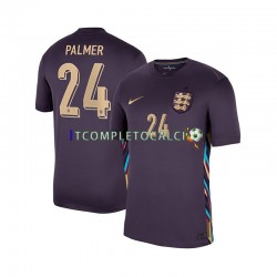 Maglia Inghilterra Cole Palmer 24 Divisa Away 2024 Manica Corta ,Uomo