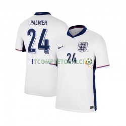 Maglia Inghilterra Cole Palmer 24 Divisa Home 2024 Manica Corta ,Uomo