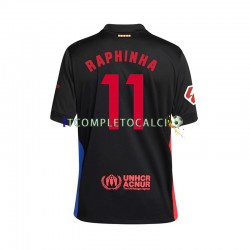 Maglia FC Barcelona RAPHINHA 11 Terza Divisa 2024-2025 Manica Corta ,Uomo