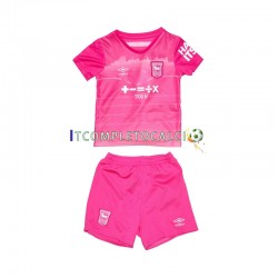 Maglia Ipswich Town Terza Divisa 2024-2025 Manica Corta ,Bambino