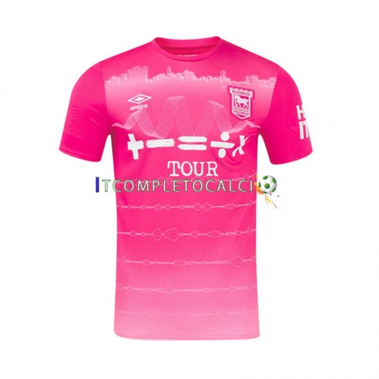 Maglia Ipswich Town Terza Divisa 2024-2025 Manica Corta ,Uomo