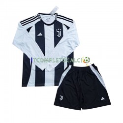 Maglia Juventus Divisa Home 2024-2025 Manica Lunga ,Bambino