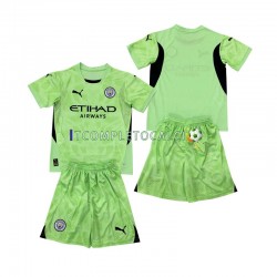 Maglia Manchester City 2 Portiere Quarto Divisa 2024-2025 Manica Corta ,Bambino