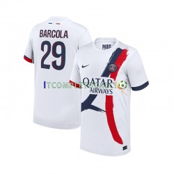 Maglia Paris Saint-Germain Bradley Barcola 29 Divisa Away 2024-2025 Manica Corta ,Uomo