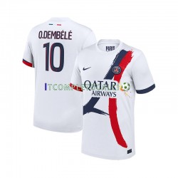 Maglia Paris Saint-Germain Ousmane Dembele 10 Divisa Away 2024-2025 Manica Corta ,Uomo