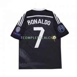 Maglia Real Madrid Cristiano Ronaldo 7 2014 Retro Terza Divisa Manica Corta ,Bambino
