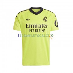 Maglia Real Madrid COURTOIS 1 Portiere Terza Divisa 2024-2025 Manica Corta ,Uomo