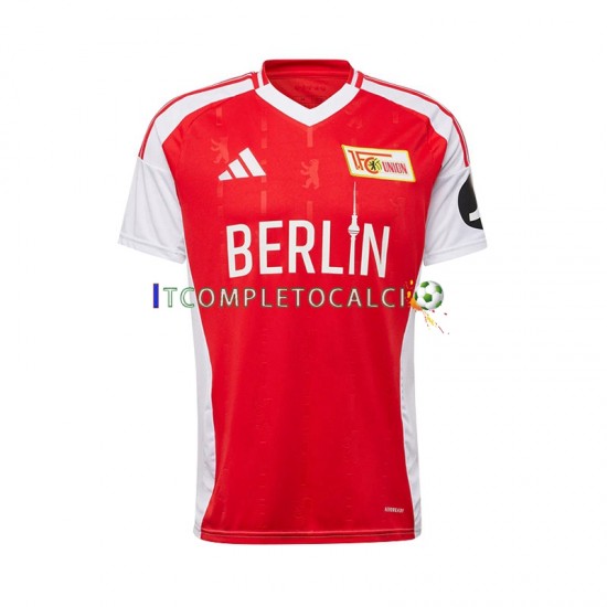Maglia Union Berlin Divisa Home 2024-2025 Manica Corta ,Uomo