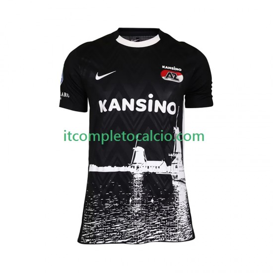 Maglia AZ Alkmaar Quarto Divisa 2024-2025 Manica Corta ,Uomo Maglia AZ Alkmaar Quarto Divisa 2024-2025 Manica Corta ,Uomo