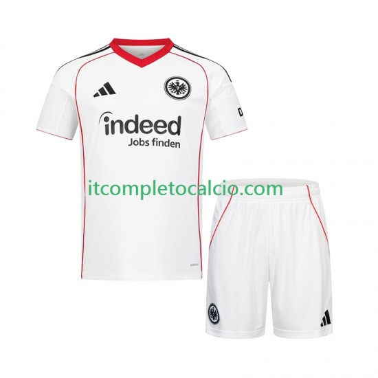 Maglia Eintracht Frankfurt Divisa Away 2025-2026 Manica Corta ,Bambino Maglia Eintracht Frankfurt Divisa Away 2025-2026 Manica Corta ,Bambino