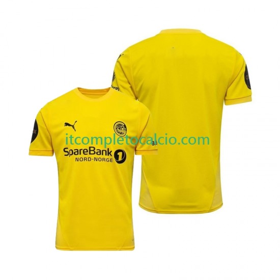 Maglia FK Bodø/Glimt Divisa Home 2025 Manica Corta ,Uomo