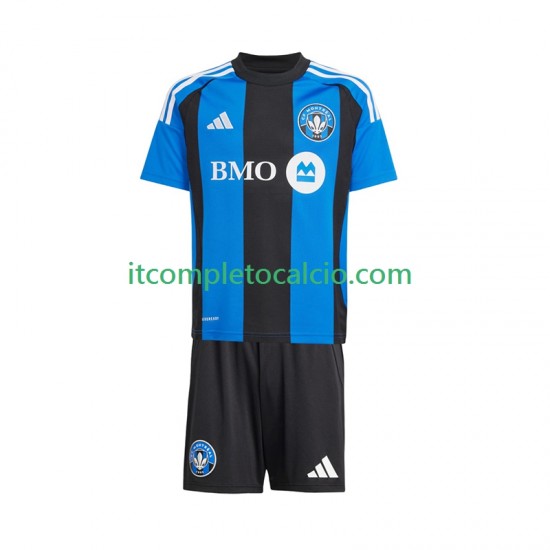 Maglia CF Montréal Divisa Home 2025 Manica Corta ,Bambino Maglia CF Montréal Divisa Home 2025 Manica Corta ,Bambino