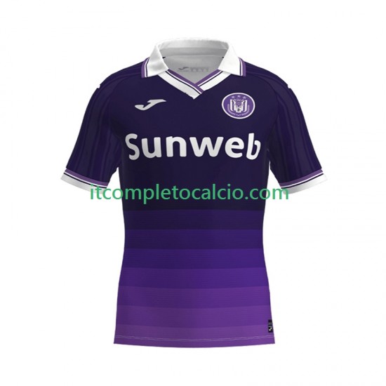 Maglia RSC Anderlecht Divisa Home 2025-2026 Manica Corta ,Uomo
