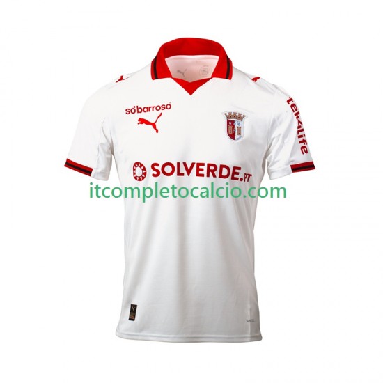 Maglia SC Braga Terza Divisa 2025-2026 Manica Corta ,Uomo