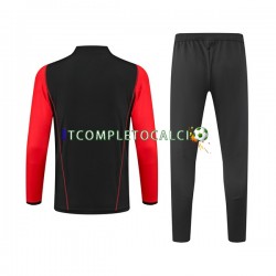 AS Roma 2023-2024 Nero Tute Felpe da Allenamento