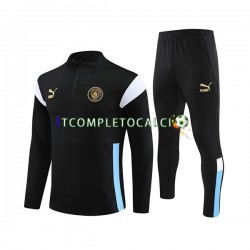 Manchester City 2023-2024 Nero Tute Felpe da Allenamento
