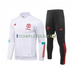 Manchester United 2023-2024 Bianco Tuta Rappresentanza