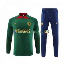 Portogallo 2023-2024 Verde Tute Felpe da Allenamento
