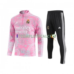 Real Madrid Dragon 2023-2024 Rosa Tute Felpe da Allenamento