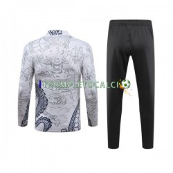 Real Madrid Dragon 2023-2024 Bianco Tute Felpe da Allenamento