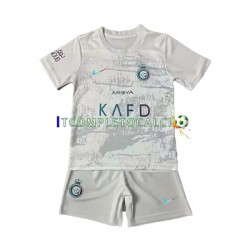 Maglia Al-Nassr Terza Divisa 2023-2024 Manica Corta ,Bambino