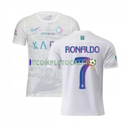 Maglia Al-Nassr Ronaldo 7 Terza Divisa 2023-2024 Manica Corta ,Uomo