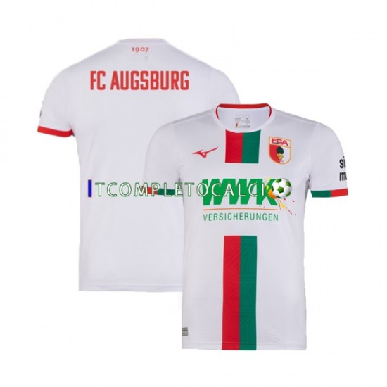 Maglia FC Augsburg Divisa Home 2023-2024 Manica Corta ,Uomo