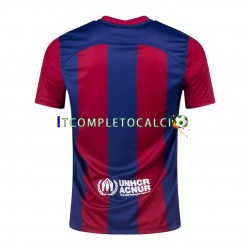 Maglia FC Barcelona Rolling Stones Divisa Home 2023-2024 Manica Corta ,Uomo